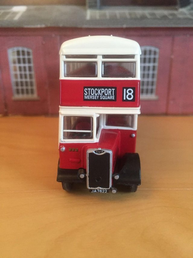Image 3 of SCALE MODEL BUS: STOCKPORT CORPORATION WARTIME GUY ARAB