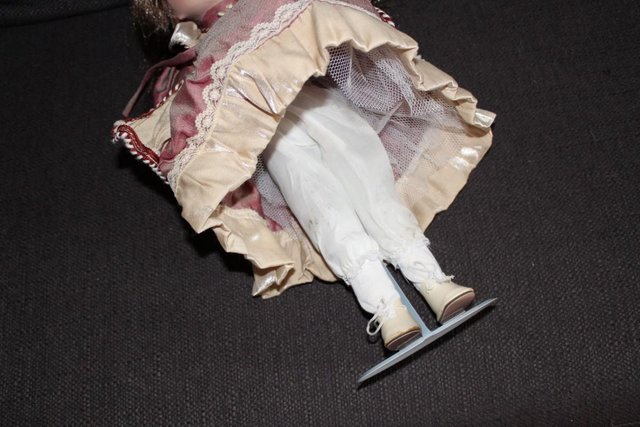 Image 3 of Porcelain Doll on stand