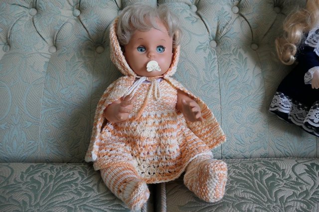 Preview of the first image of lovely baby doll hand made clothes.