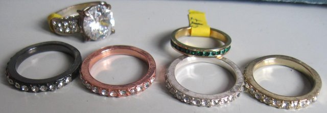 Image 2 of Ladies Costume jewellery Rings £1 - £1.50 each
