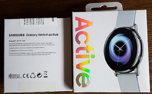 Preview of the first image of Samsung Galaxy Watch Active Model SM-R500 Brand New boxed.