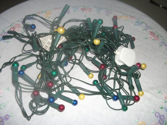 Preview of the first image of CHRISTMAS TREE LIGHTS SPARE OR REPAIR.