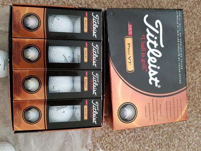 Preview of the first image of Golf balls, Brand new, in box.