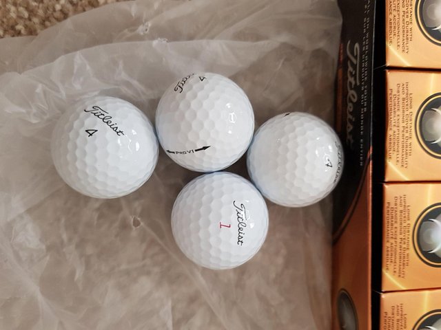 Image 2 of Golf balls, Brand new, in box