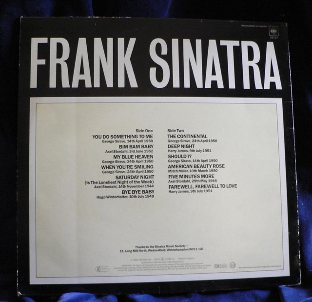 Image 2 of Frank Sinatra – Love Is A Kick