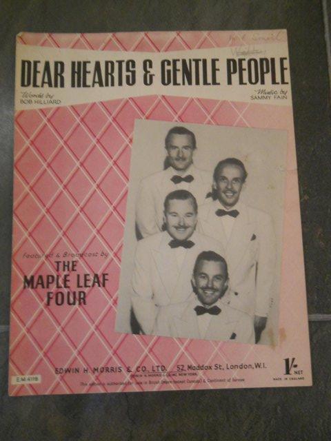 Preview of the first image of Dear Hearts & Gentle People Music by Sammy Fain Sheet Music.