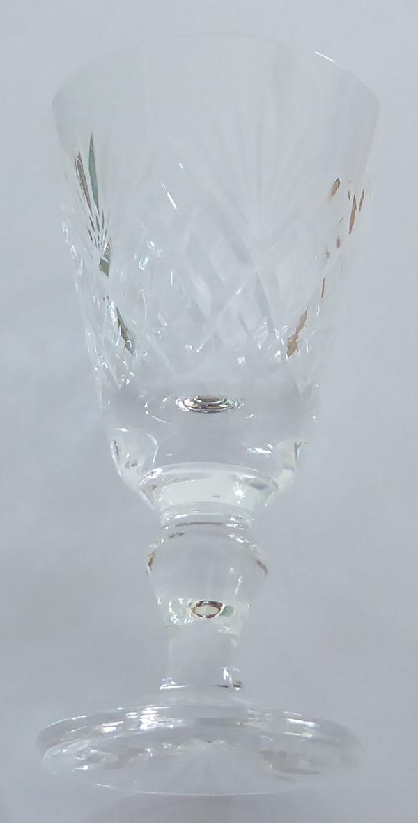 Image 2 of Webb Corbett "Prince Charles" cut glass sherry glass