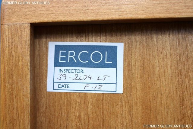 Image 9 of ERCOL LIGHT ELM WINDSOR HIGH SIDEBOARD DRESSER BASE CABINET
