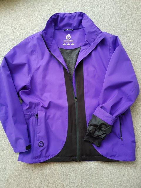 Preview of the first image of Womans Golf Jacket by 'Sunderland of Scotland' Size 18-20.