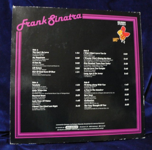 Image 2 of Frank Sinatra - My Best Songs - My Best Years Vol. 2