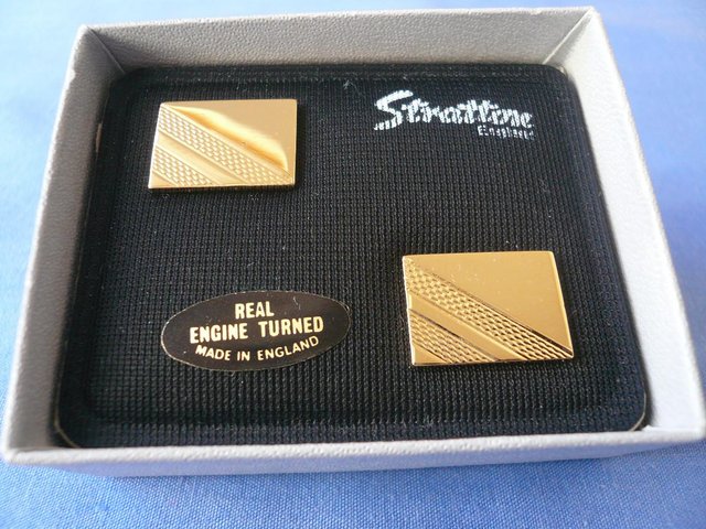Preview of the first image of MEN'S BRAND NEW STRATTON CUFF LINKS.