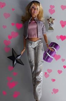 Image 2 of Barbie collectible High School Musical Sharpay Talking Doll