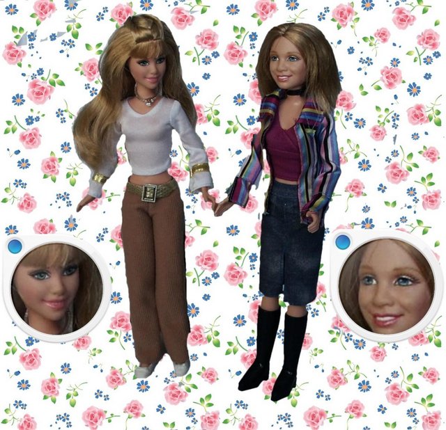 Preview of the first image of Mary Kate & Ashley Olsen Dolls - VGC - HTF.