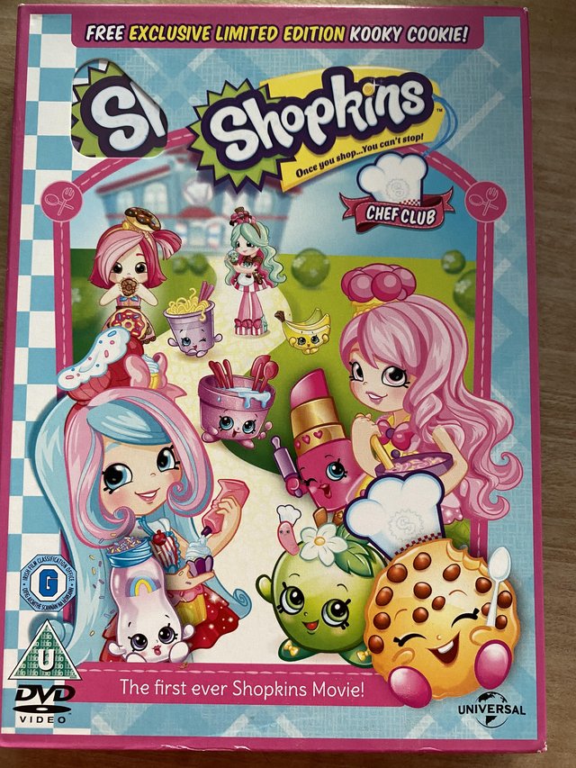 Preview of the first image of Shopkins dvd.