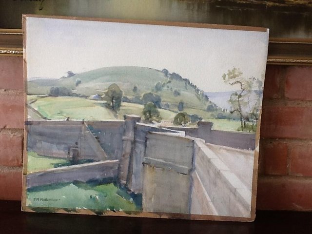 Image 3 of Three Original Watercolour paintings by E M Mallinson