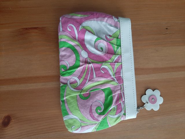 Preview of the first image of Woman Colourful Cosmetic Makeup Bag.