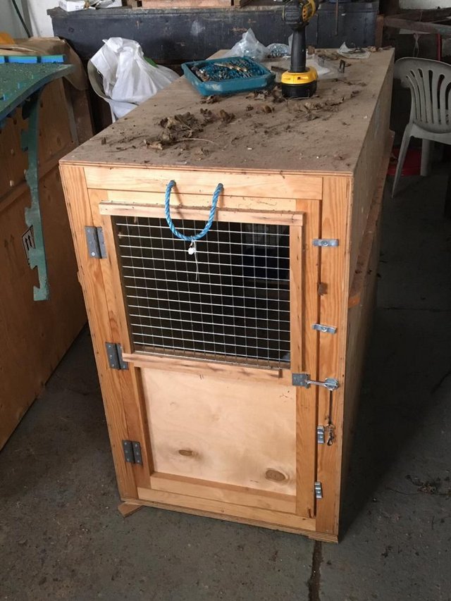 Preview of the first image of Airline approved large dog flight crates.