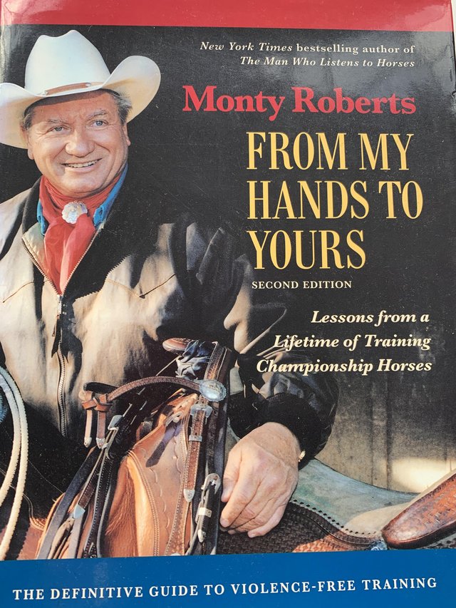 Preview of the first image of Monty Roberts - From My Hands To Yours - signed copy.