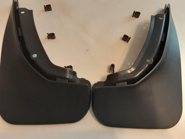 Preview of the first image of Genuine Ford Fiesta rear mudflaps 2012 to 2017.