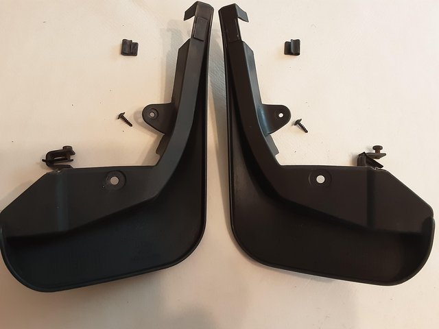 Image 2 of Genuine Ford Fiesta front mudflaps 2012 to 2017