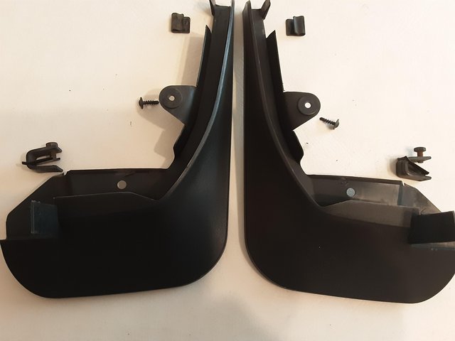Preview of the first image of Genuine Ford Fiesta front mudflaps 2012 to 2017.