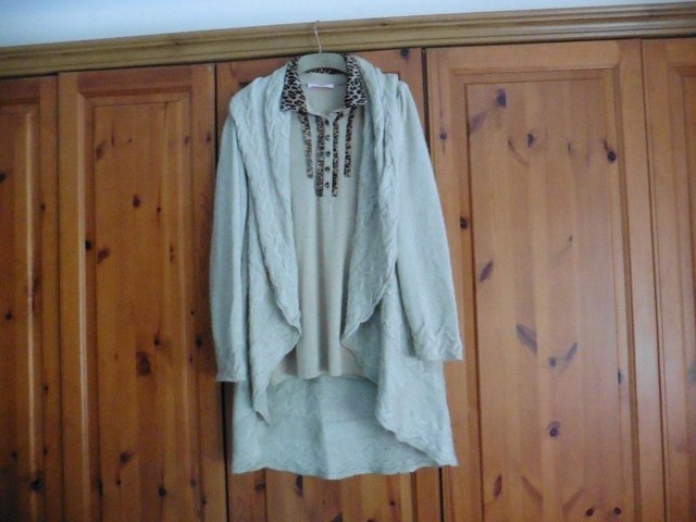 Image 3 of Larger size tops & cardi