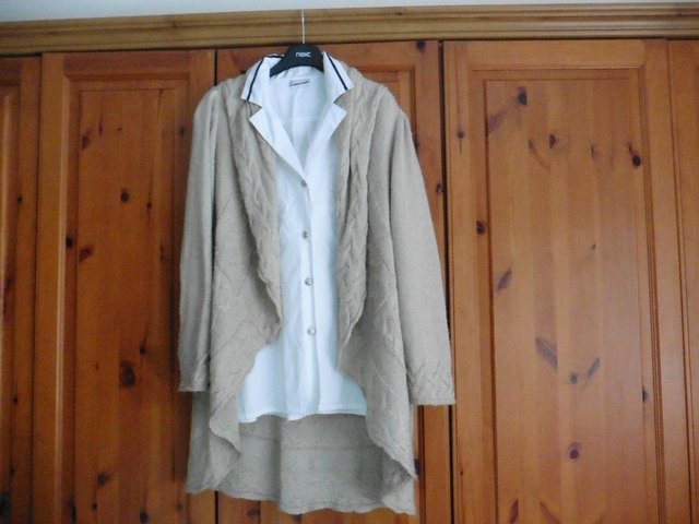 Preview of the first image of Larger size tops & cardi.