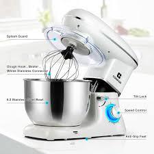 Preview of the first image of COSVALVE 6.2L PRO FOOD ELECTRIC STAND MIXER-1400W WHITE.