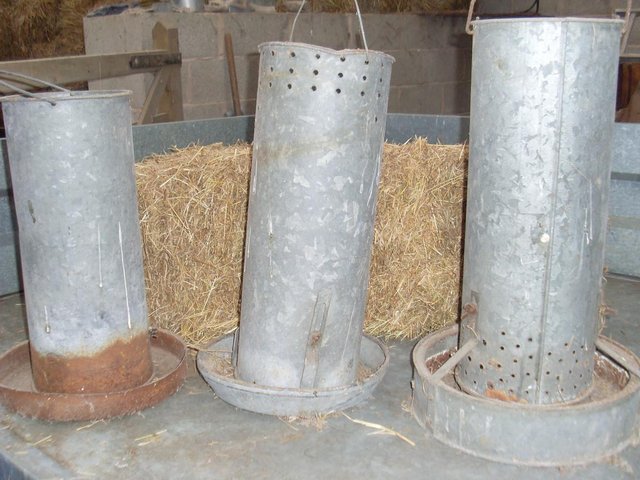Preview of the first image of Poultry, Chicken Bird Feeders - for the three.