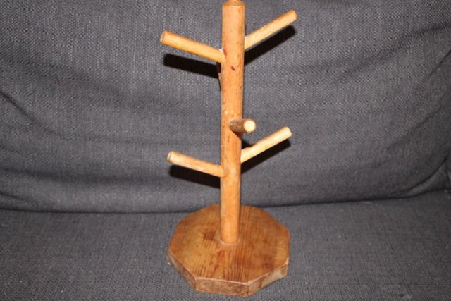 Preview of the first image of Wooden mug tree.