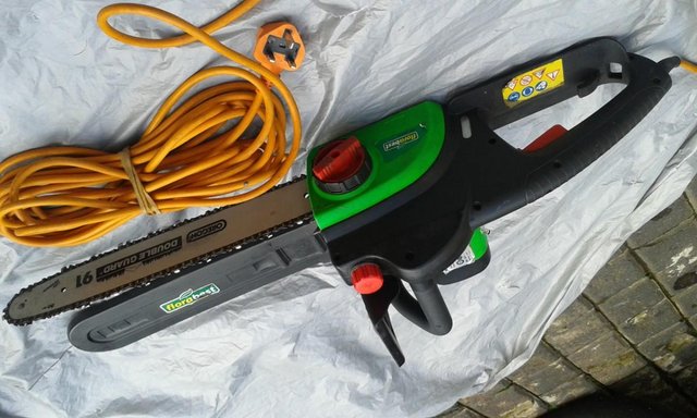 Preview of the first image of Electric Chainsaw Florabest SH little used.