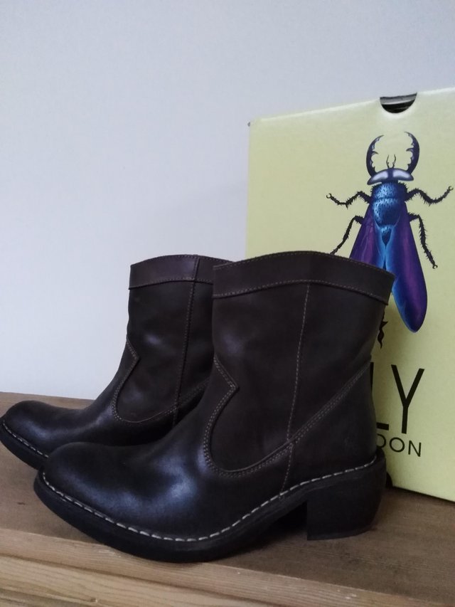 Image 3 of Ladies Fly London Foin Ankle Boots