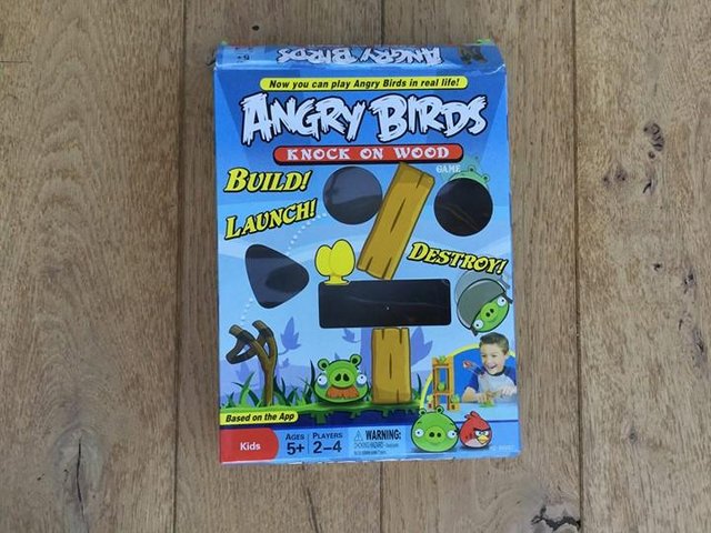 Preview of the first image of Angry Birds Knock on Wood game excellent condition..