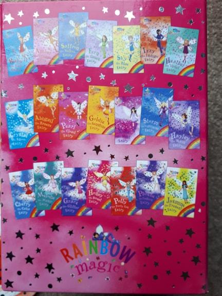 Image 2 of Rainbow Fairies books box set 1-21 EUC