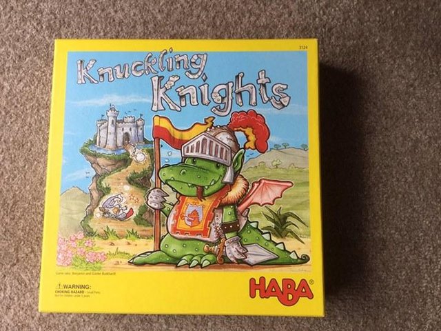 Preview of the first image of Haba Knuckling Knights game - as new.