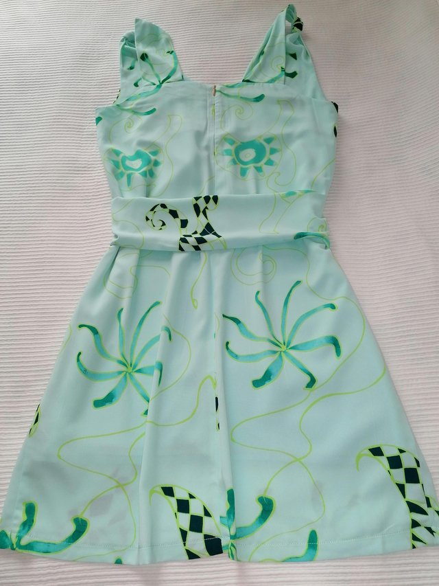 Image 3 of LADIES DRESS "AQUA"  AQUAMIARINE COLOURS M