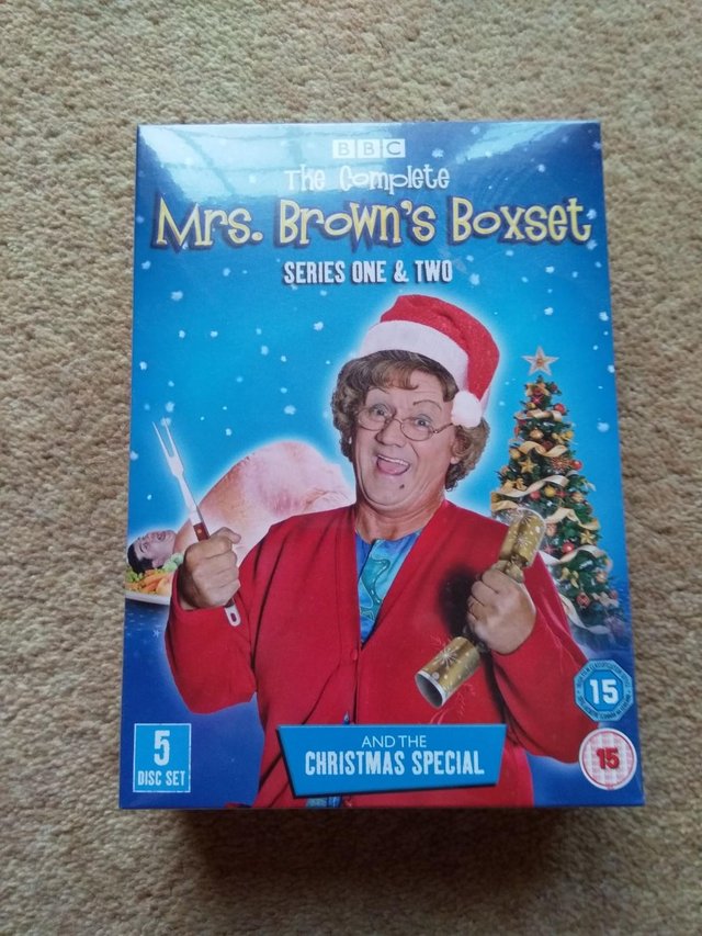 Preview of the first image of Mrs Brown's Boys DVDs.