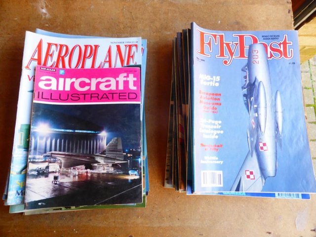 Preview of the first image of AVIATION MAGAZINES (177 COPIES).