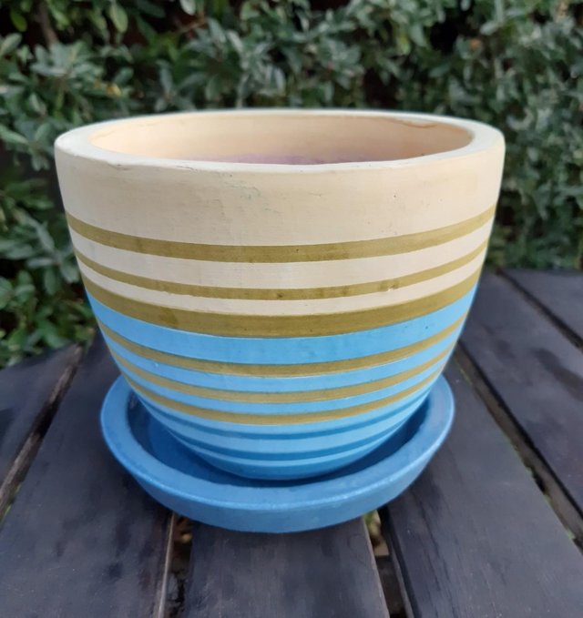 Preview of the first image of PLANT POT & SAUCER John Lewis NEW.