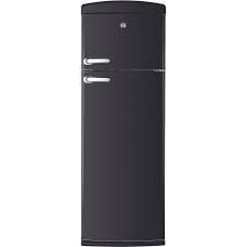 Preview of the first image of HOOVER 80/20 BLACK FRIDGE FREEZER-RETRO STYLE! RRP £700!!-.