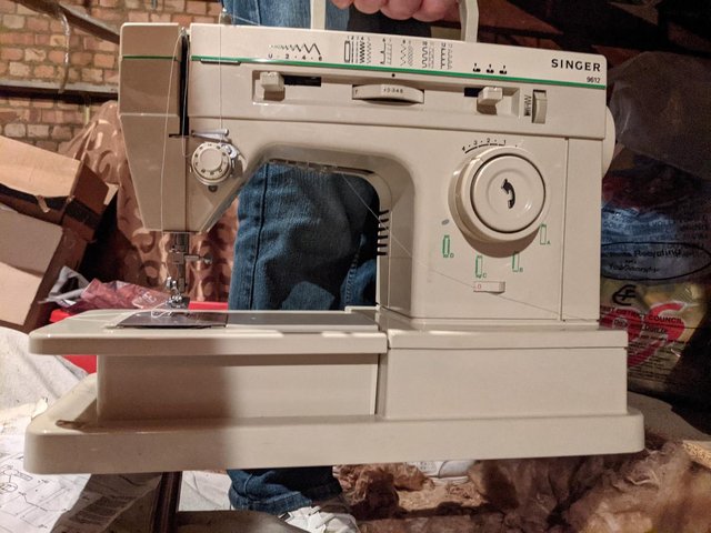 Preview of the first image of Singer Sewing Machine model no. 9612.