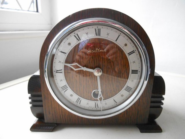 Preview of the first image of Small Mantle Clock - timepiece only.