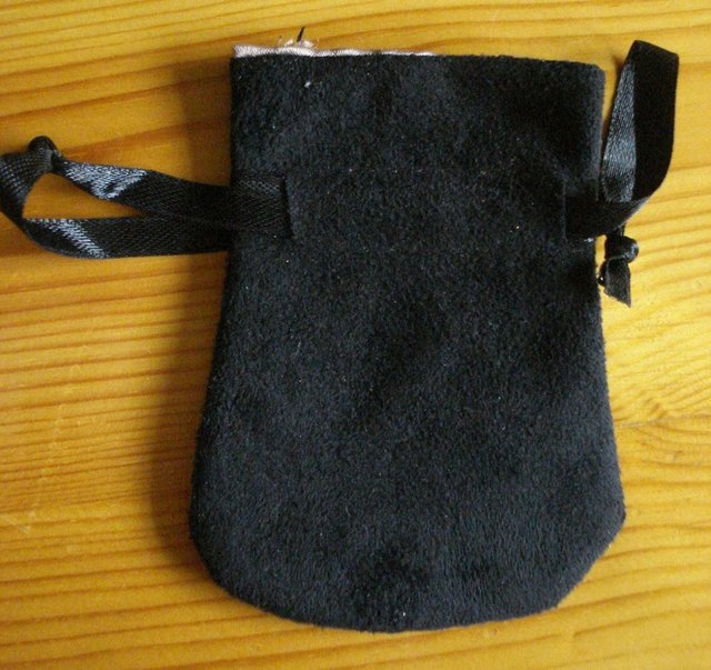 Image 2 of NEW BLACK PANDORA JEWELLERY POUCH GIFT BAG FOR NECKLACE,RING