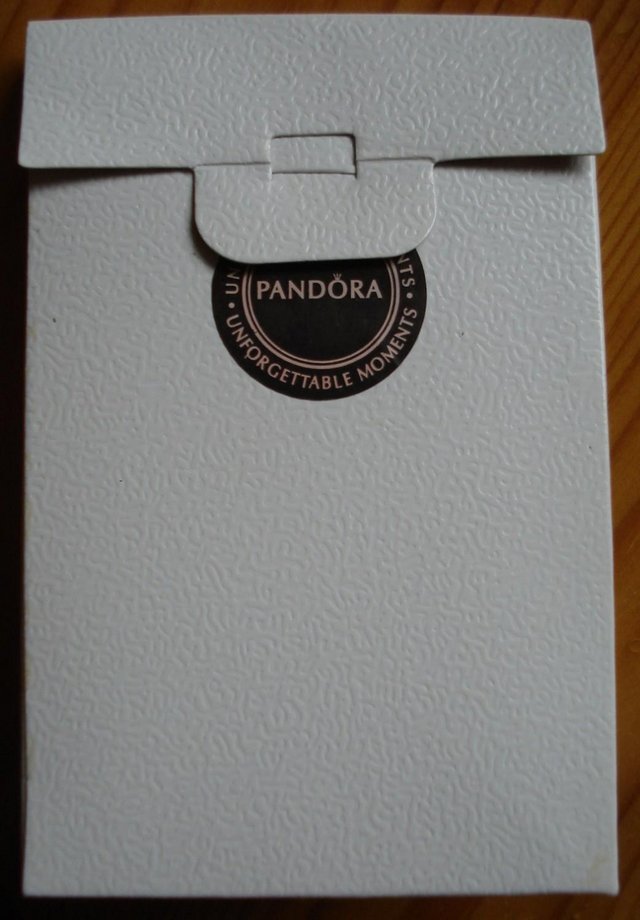 Preview of the first image of NEW WHITE PANDORA JEWELLERY GIFT BOX FOR NECKLACE, RING ETC..