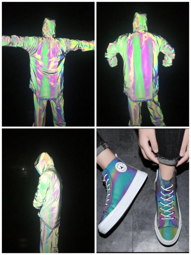 Preview of the first image of Chameleon Glow in the dark glow in the dark reflective new.