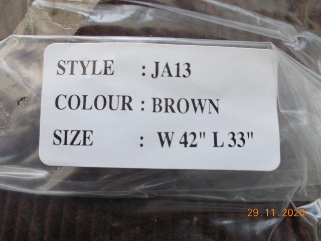 Image 2 of Men's Corduroy Trousers colour dark brown - New