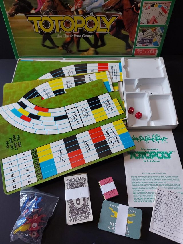 Image 3 of Vintage 1983 Waddingtons Totopoly Board Game 100% COMPLETE