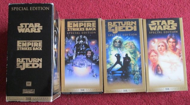 Preview of the first image of STAR WARS TRILOGY SPECIAL EDITION VIDEO'S 3.