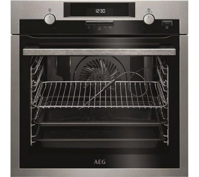 Preview of the first image of AEG STEAMBAKE PYROLYTIC SINGLE OVEN-FOOD PROBE-S/S-FAN-WOW.