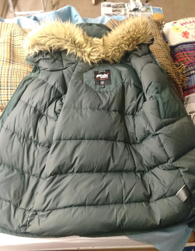 Image 3 of Superdry Premium Down Coat (Parka Style)